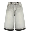 Misbhv Belt Loop Shorts In Gray