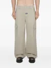 Misbhv Belt-loop Trousers In Green