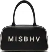 Misbhv Logo-print Tote Bag In Black