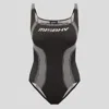 Misbhv Black And White Sport Active Wear Jumpsuit