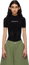 Misbhv Black Future Sport Top In Black