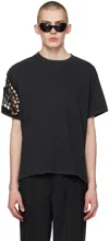 Misbhv Black Ibiza T-shirt In Black