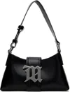 MISBHV BLACK LEATHER SMALL SHOULDER BAG