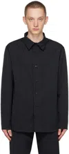 Misbhv Letter Embossed Shirt In Black