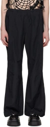 Misbhv Black Relaxed Trousers In Black