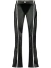 Misbhv St. Germain Flared Pants In Black