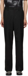 Misbhv Black Tailored Trousers In Black