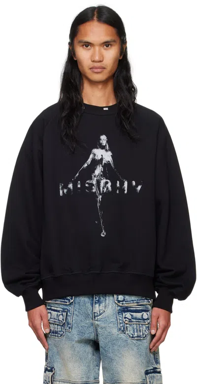 Misbhv Black Vintage '' Sweatshirt