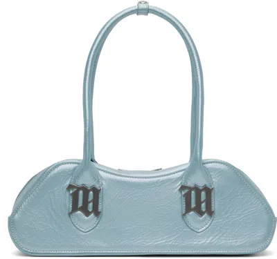 Misbhv Blue Uptown Bowling Bag In Metal