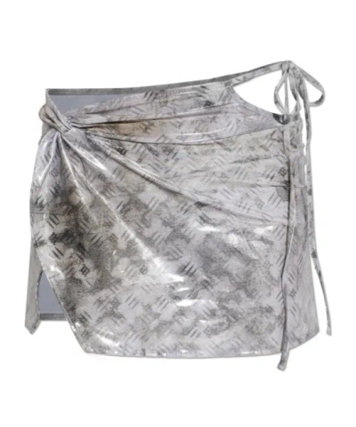 Misbhv Bodycon Bikini Bottoms In Gray