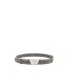 Misbhv Buckled Belt In Gray