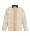 Misbhv Button-down Casual Jacket In Neutral