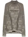 Misbhv Camo Sport Sweater In 褐色