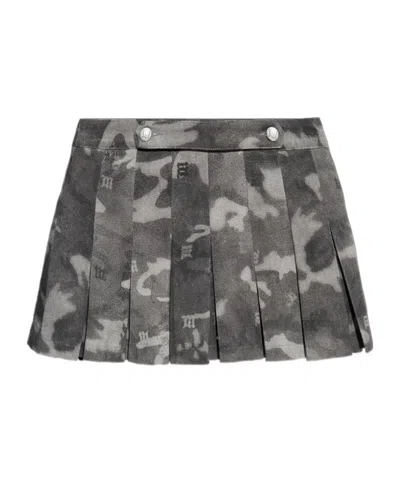 MISBHV CAMOUFLAGE PRINT SKIRT