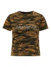 Misbhv Camouflage Printed T-shirt In Brown