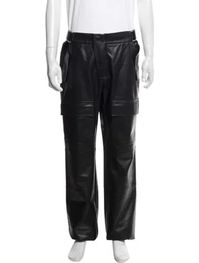 Pre-owned Misbhv Cargo Pants In Black