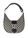 Misbhv Logo Monogram Shoulder Bag In Neutrals