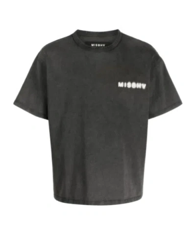 Misbhv Community Cotton T-shirt In Black