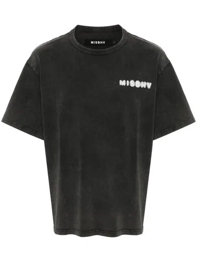 Misbhv Community Cotton T-shirt In Grey