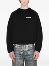 Misbhv Community Graphic Crew-neck Sweatshirt In Black