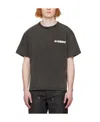 Misbhv Cotton T-shirt In Black With Logo In Black