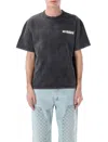 Misbhv Community Logo Print Crew Neck T-shirt In Black