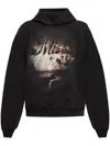 Misbhv Felpa Con Cappuccio Classica Edge Of The Sun In Black