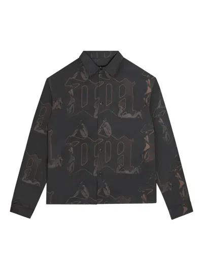 Misbhv Cotton Shirt In Gray