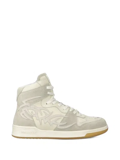 Misbhv Court High-top Sneakers In White