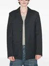 Misbhv Davide Single-breasted Blazer In Black