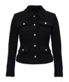 Misbhv Denim Casual Jacket In Black