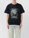 Misbhv Distressed Graphic Print Studded T-shirt
