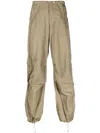 Misbhv Drawstring-detailed Trousers In Green