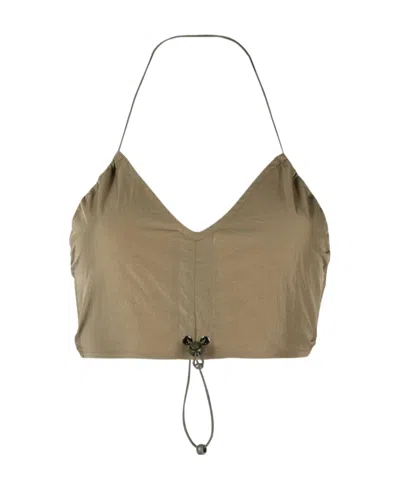 MISBHV DRAWSTRING STRAP BRA TOP