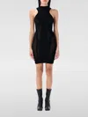 Misbhv Future Sport Halter Mini Dress In Schwarz