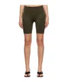 Misbhv Khaki Fitted Shorts