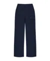 Misbhv Stripe-detail Track Pants In Black