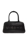 Misbhv Embossed-logo Tote Bag In Black