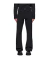 Misbhv Embossed Pattern Casual Pants In Black