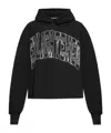 Misbhv Enlighted Cropped Hoodie In Black