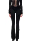 Misbhv Flock Mesh Sport Leggings Flare