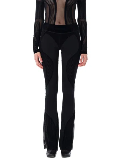 MISBHV MISBHV FLOCK MESH SPORT FLARED PANTS