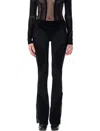 Misbhv Flock Mesh Sport Leggings Flare