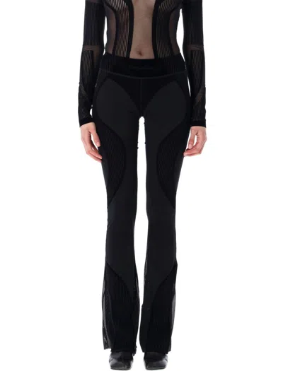 MISBHV MISBHV FLOCK MESH SPORT FLARED PANTS