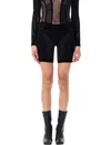 Misbhv Flock Mesh Sport Short In Black
