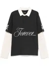 Misbhv Forever Double Layered Polo In Schwarz