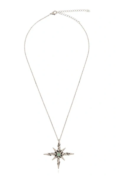 Misbhv Goa Spike Necklace In Silver