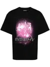 Misbhv Black 2001 T-shirt In 黑色