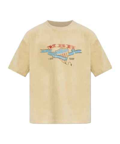 Misbhv Graphic-print T-shirt In Neutral