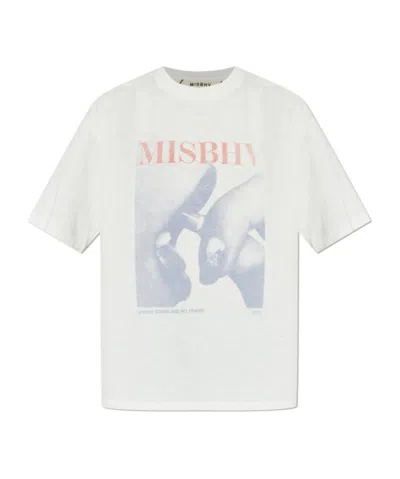 Misbhv Graphic-print T-shirt In White